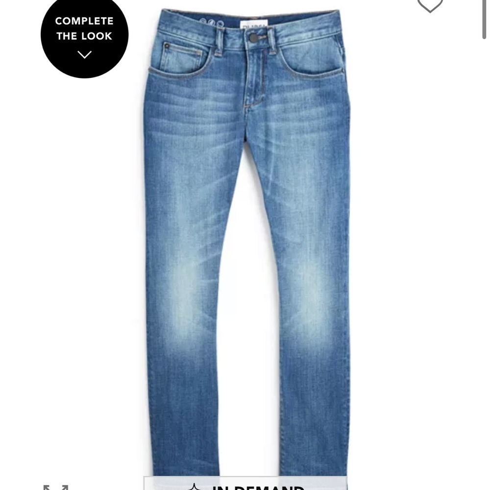 DL1961 kids Brady slim jeans NWT